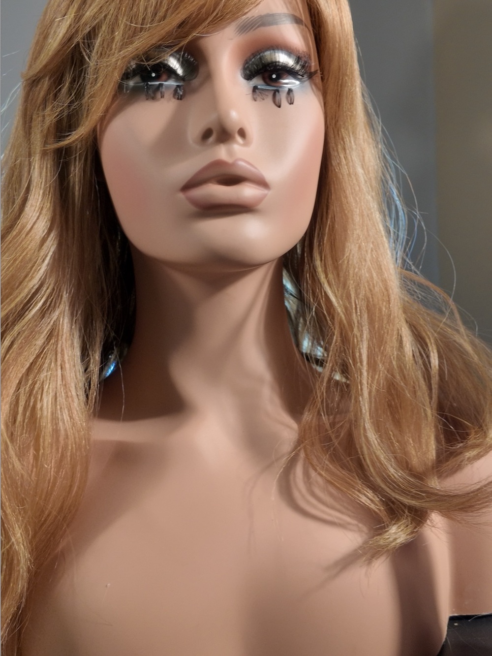 Dramatic Long Blonde Wig